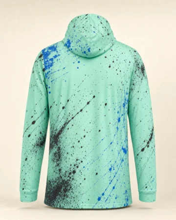 Hooded Long Sleeve Tee, back view