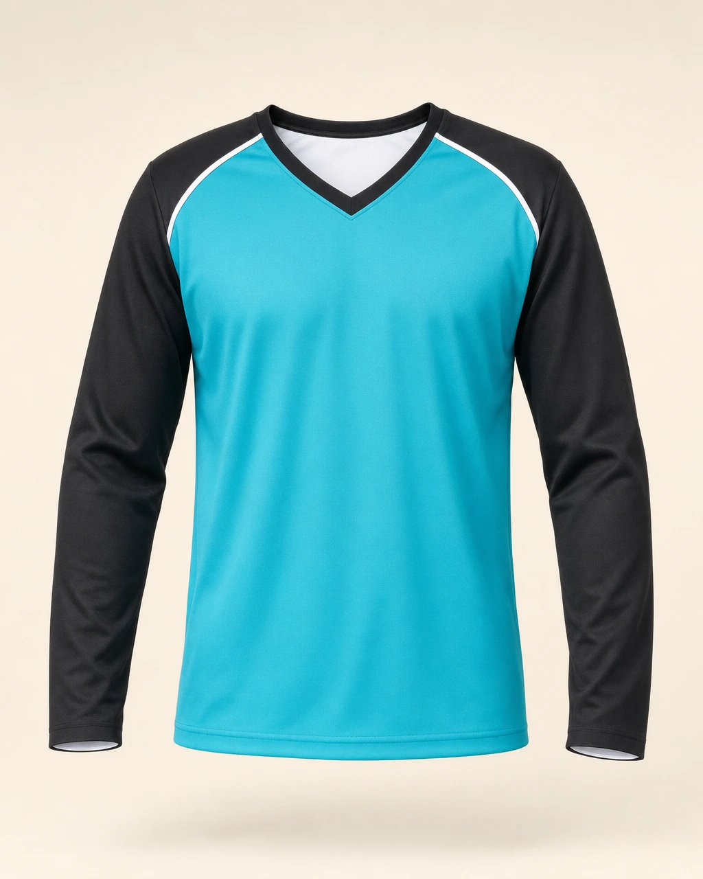 Long Sleeve V-Neck T-Shirt, front view