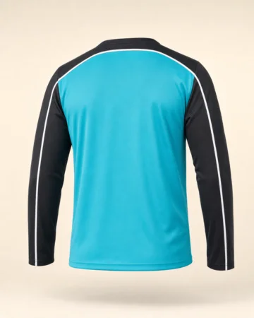 Long Sleeve V-Neck T-Shirt, back view