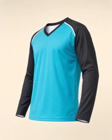 Long Sleeve V-Neck T-Shirt, side view