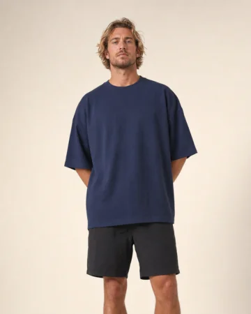 Oversized T-Shirt, worn by a model in motion