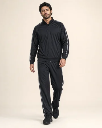Wrestling Warmup Set, worn by a model in motion