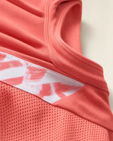 Tennis Dress, close-up of the fabric and stitching