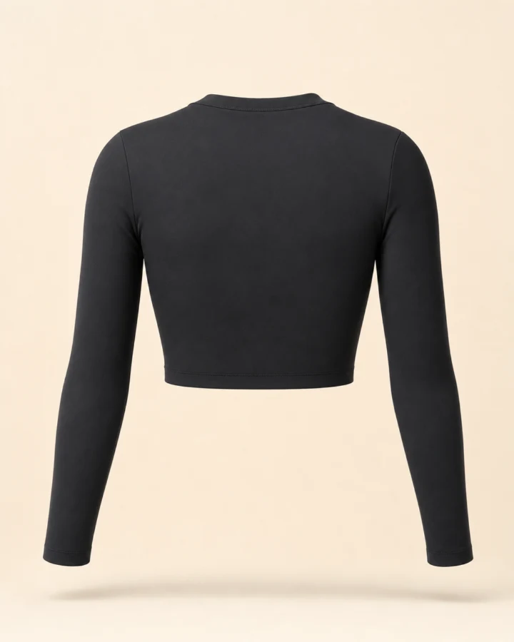 Crop Training Top, back view
