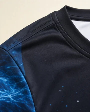 Long Sleeve Fishing Shirt, close-up of the fabric and stitching