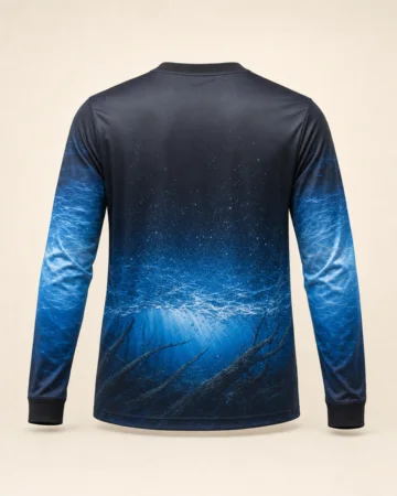 Long Sleeve Fishing Shirt, back view