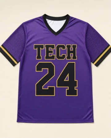 Flag Football Jersey, laid flat