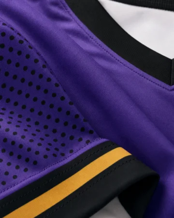 Flag Football Jersey, close-up of the fabric and stitching