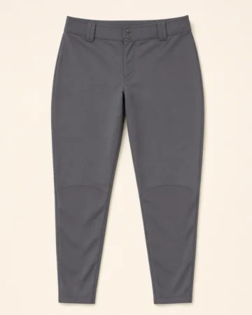 Softball Belted Pants, laid flat