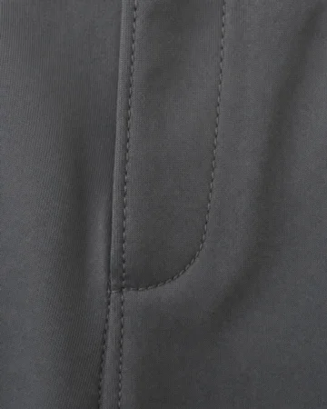 Softball Belted Pants, close-up of the fabric and stitching
