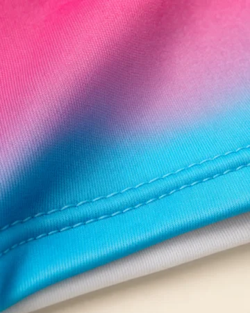 Softball Jersey (Crew Neck Pullover), close-up of the fabric and stitching
