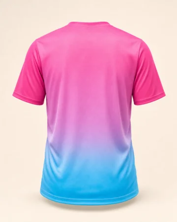 Softball Jersey (Crew Neck Pullover), back view