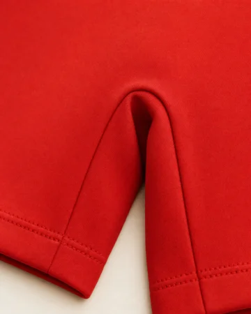 Volleyball Compression Shorts, close-up of the fabric and stitching