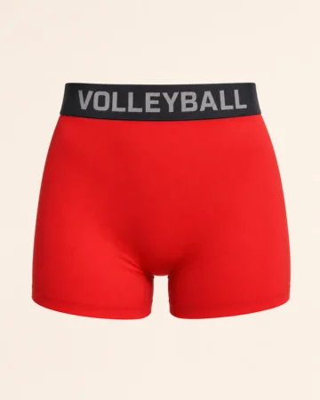 Volleyball Compression Shorts, front view